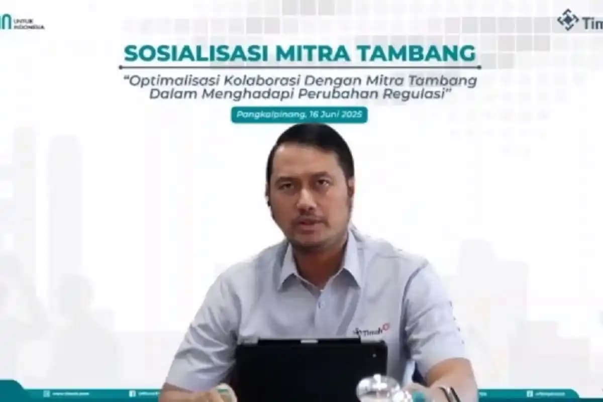 Direktur SDM PT Timah Andi Seto Ghadista Asapa