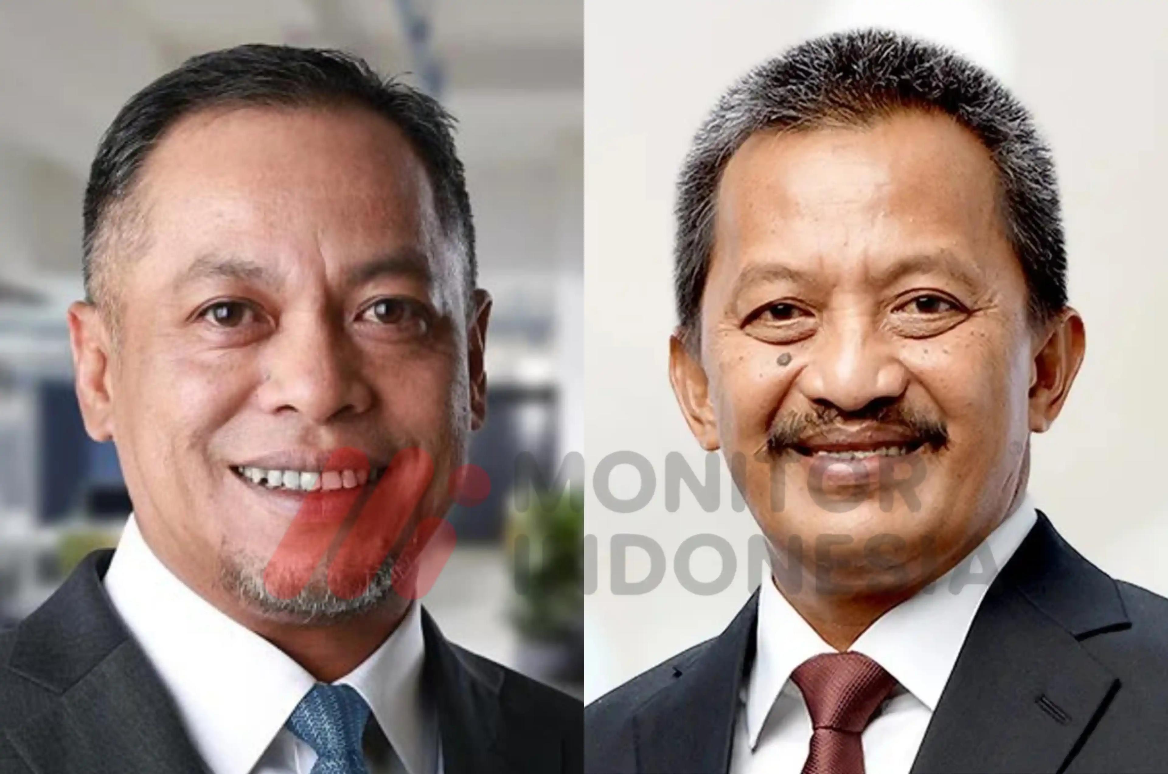 Direktur Utama PT Sucofindo Jobi Triananda Hasjim dan Direktur Portofolio dan Pengembangan Usaha MIND ID,  Dilo Seno Widagdo
