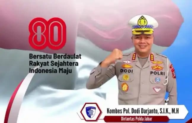 Dirlantas Polda Jabar, Kombes Pol Dodi Darjanto