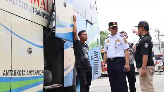 Dishub Sumut Saat Gelar Ramp Check Nataru