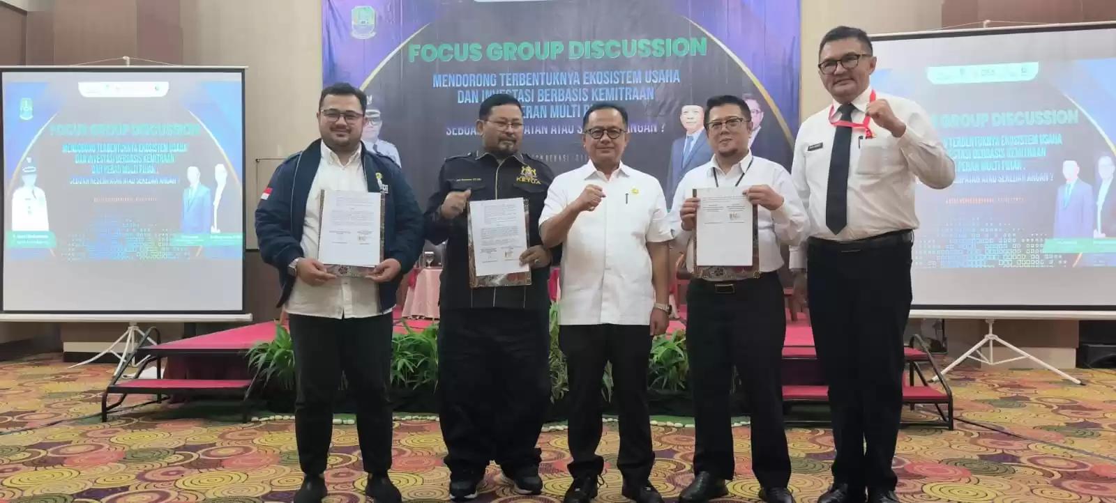 DPMPTSP Mengadakan Focus Group Discussion