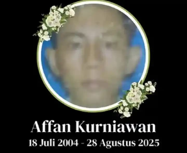 Driver Ojol Affan Kurniawan