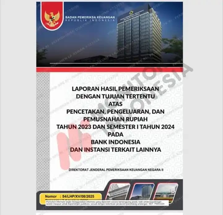 DTT BPK Bank Indonesia