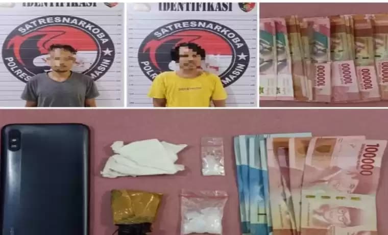 Dua Pelaku Transaksi Sabu