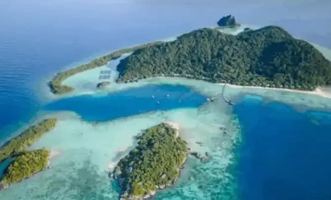 Dua Pulau di Anambas Masuk daftar Penjualan di Situs Asing