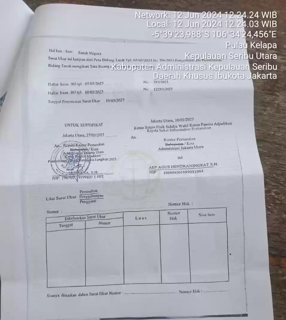 Duh!!! Ada Oknum Pejabat Diduga Penjual Pulau Seribu Rp 119 Miliar