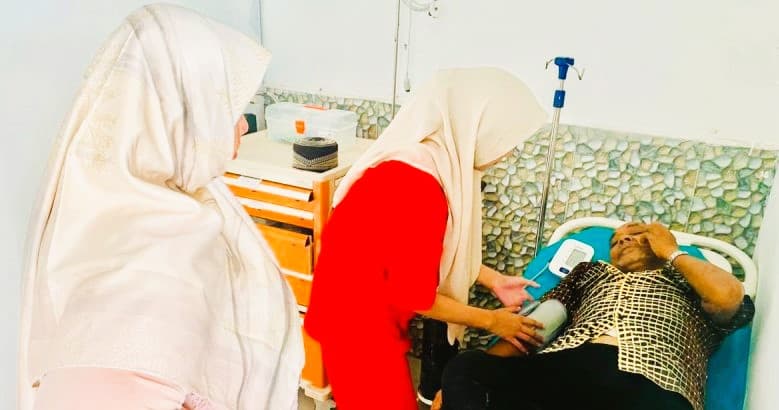 RSU Meulaboh Aceh Rawat Pemilih Pingsan  Saat Mencoblos di TPS