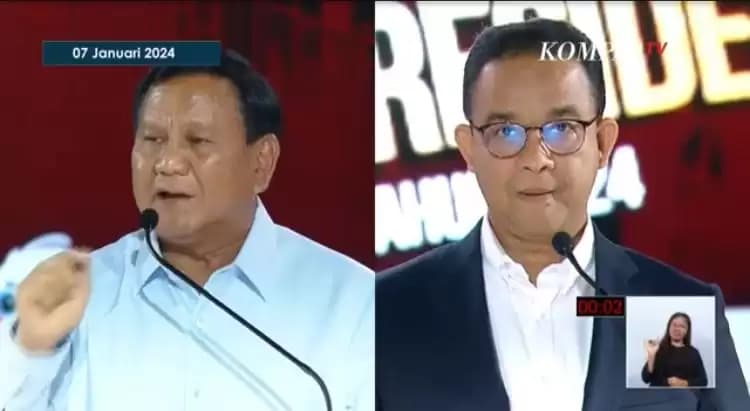 Gerah! Prabowo ke Anies Baswedan: Anda Tak Pantas Bicara Etik