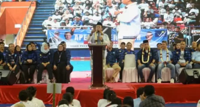 Gelar Apel Siaga Petugas Posko se DKI Jakarta, Prima Serukan Kader untuk Berjuang Menangkan Prabowo Gibran Sekali Putaran