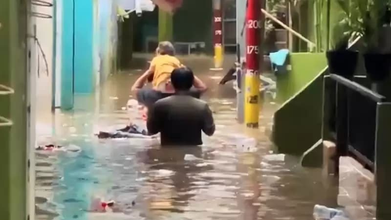 24 RT di Jakarta Masih Terendam Banjir