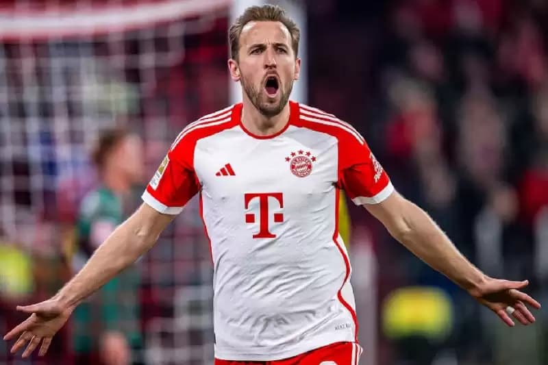 Dua Gol Harry Kane Bantu Bayern Muenchen Menang Atas RB Leipzig