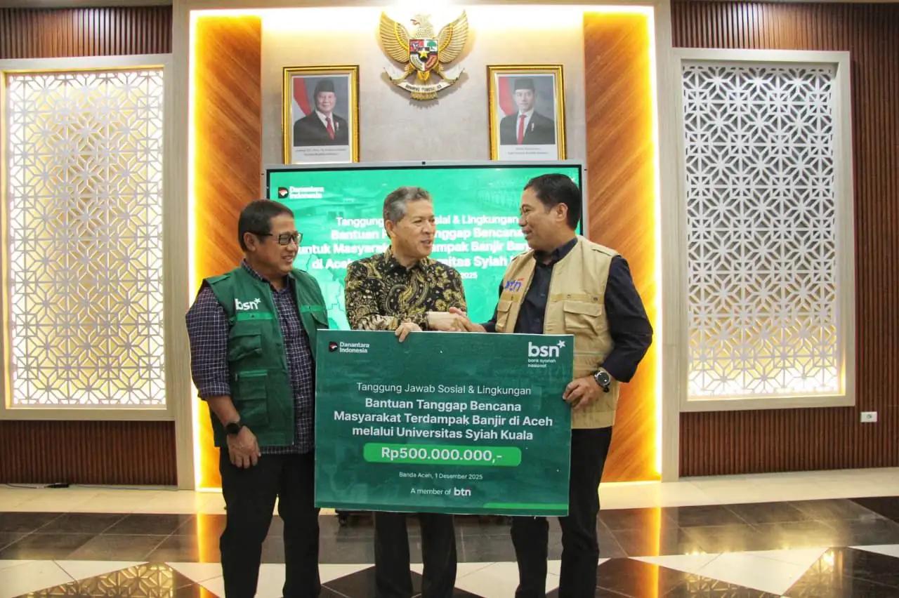 Bantuan Tanggap Bencana Masyarakat Terdampak Banjir di Aceh (Foto: Dok BTN)
