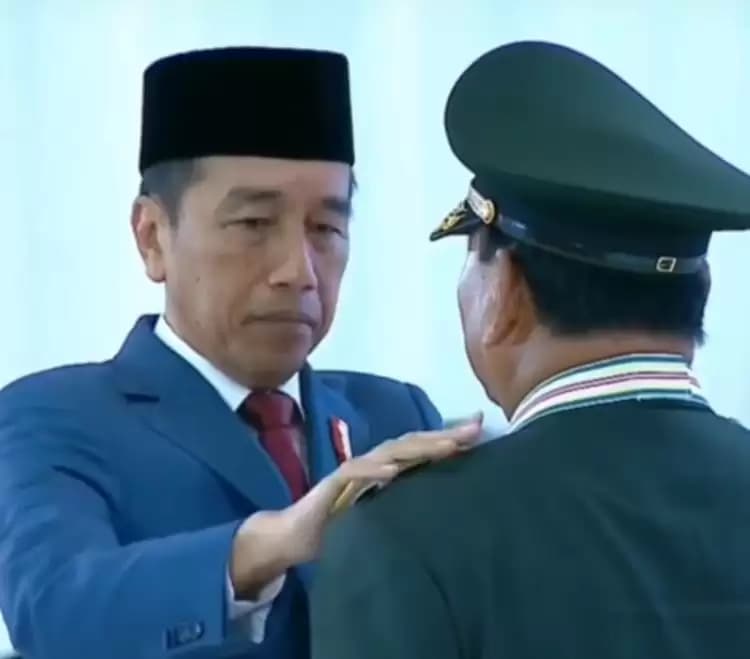 Pangkat terakhir Prabowo saat pensiun dari ABRI adalah Letnan Jenderal sebelum terjun ke politik (Foto: Dok MI)