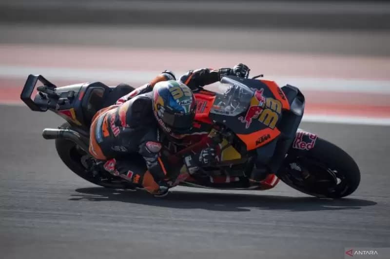 Pembalap KTM Mengaku Puas Bisa Finis Lima Besar MotoGP Qatar