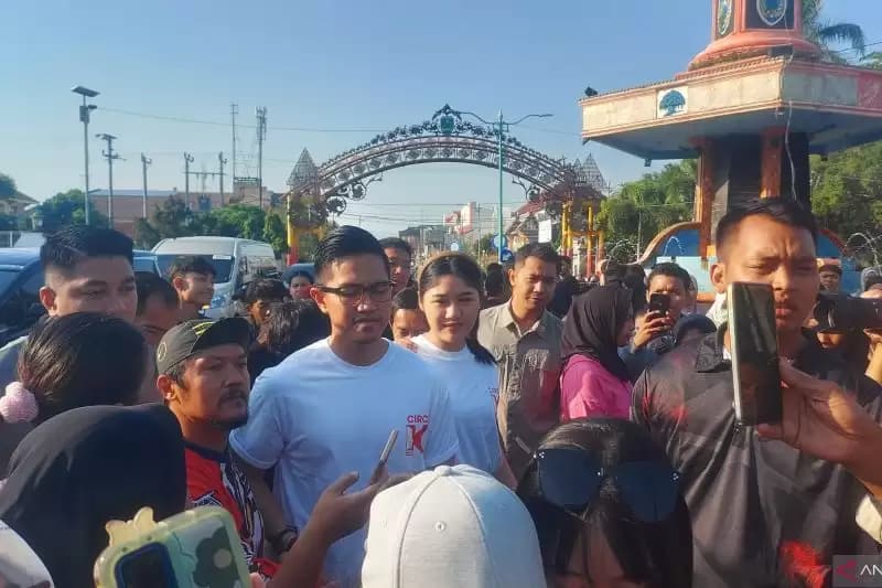 Sapa Warga di CFD, Kaesang Minta Tidak Golput Pemilu 2024