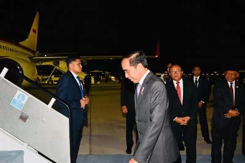 Joko Widodo Kembali ke Tanah Air Usai Kunjungan ke Dubai