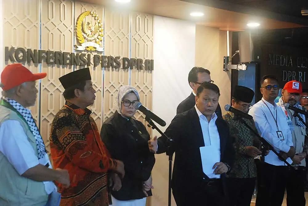 Tim BSMI yang baru kembali dari misi kemanusiaan (Foto: Dok MI/Jiani)