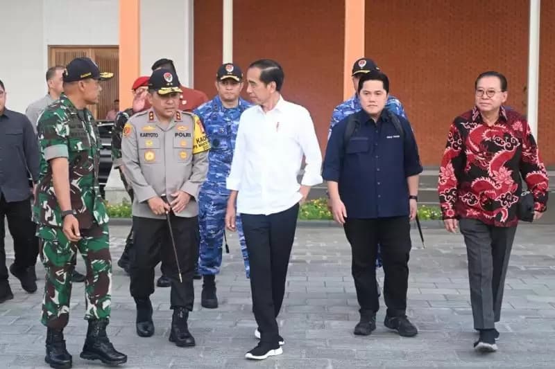 Jokowi Bertolak ke IKN, Groundbreaking Sejumlah Infrastruktur
