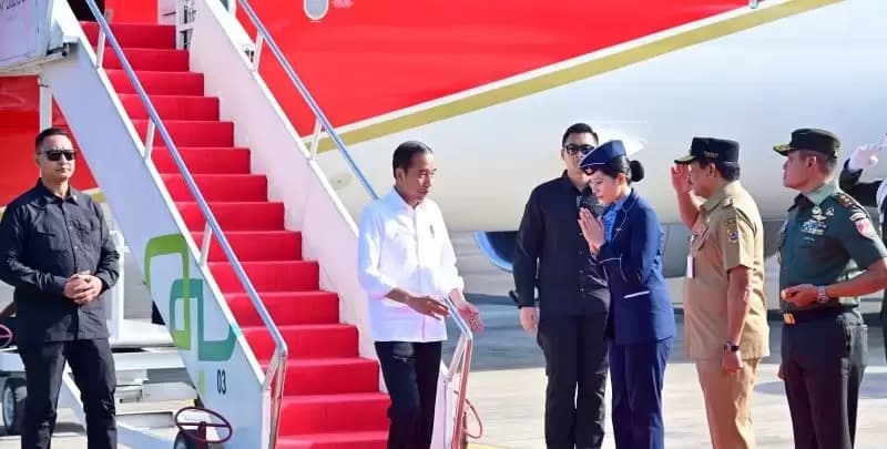 Jokowi Kunker ke Jateng, Tanam Padi hingga Resmikan Terminal