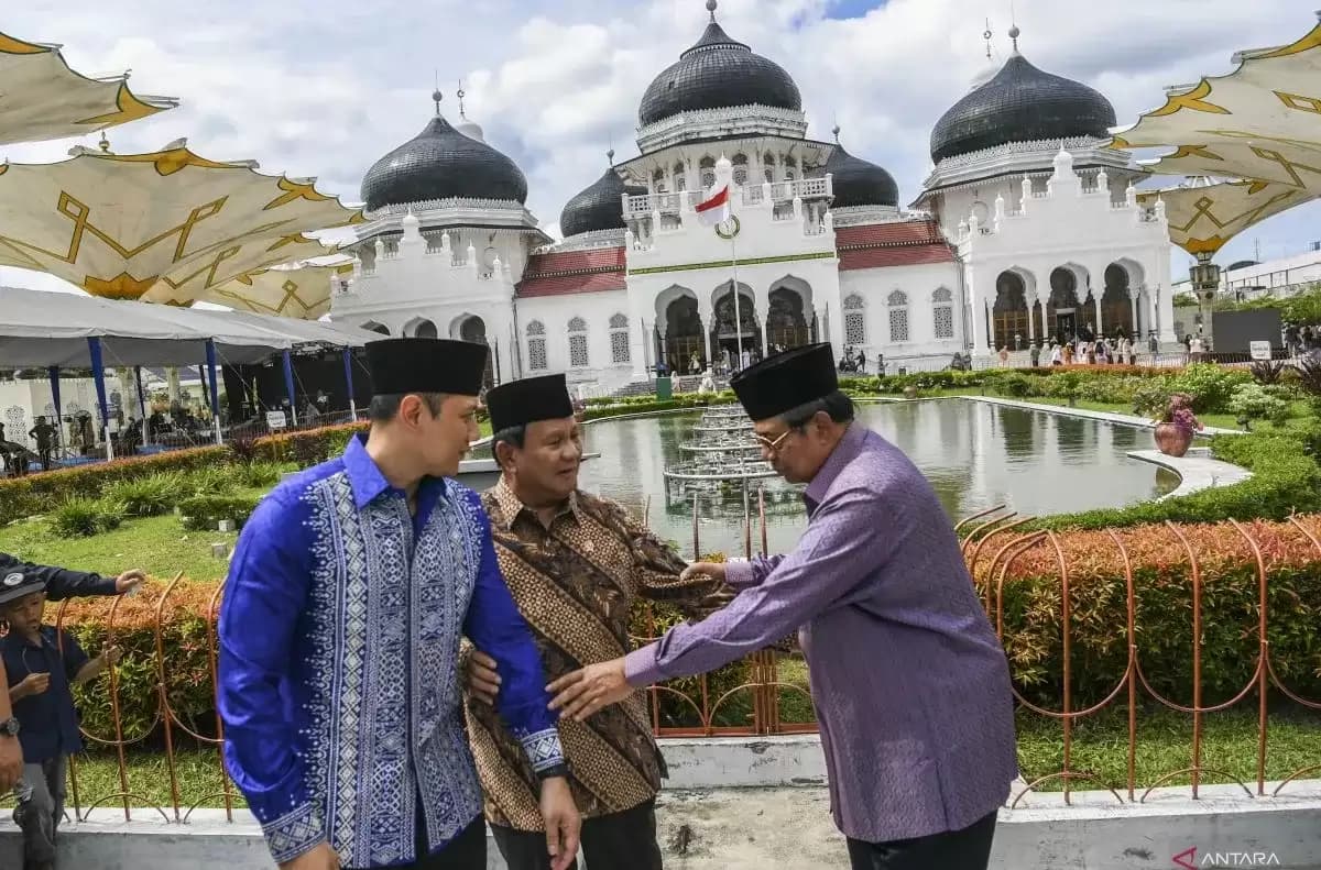 Prabowo Akui Kepemimpinan SBY Saat Menanggulangi Bencana Tsunami Aceh Membawa Spirit Persatuan