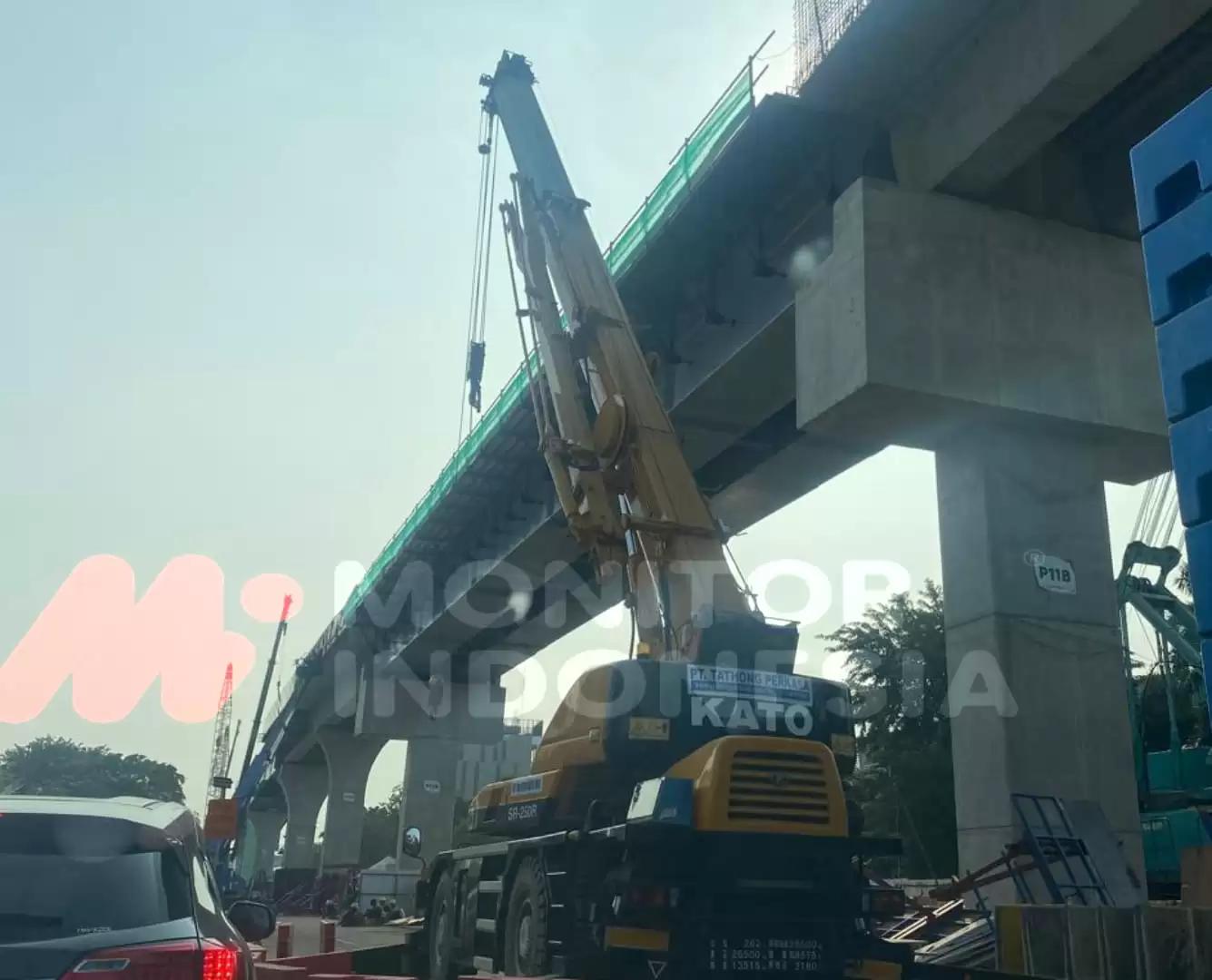 Alat berat Kato (Foto: Dok MI/Rizky Amin)