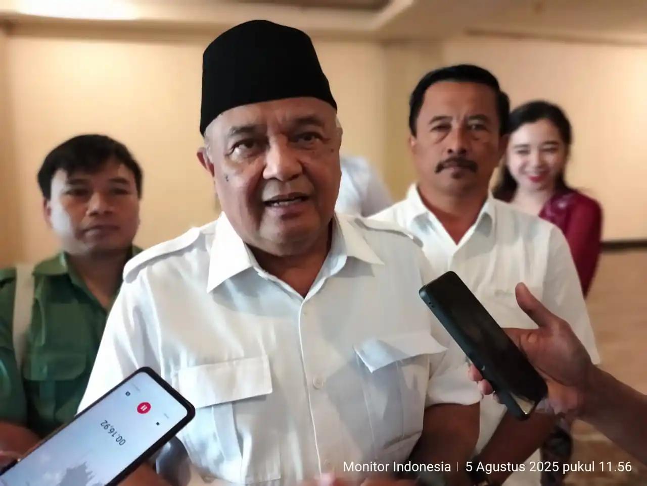 Endro Hernomo, saat menyampaikan keterangan pers usai acara