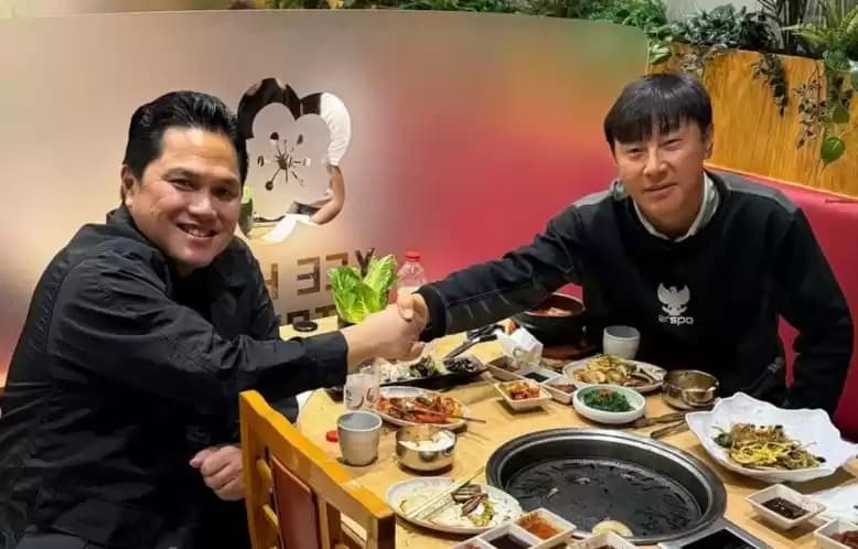 Erick Thohir bersama STY
