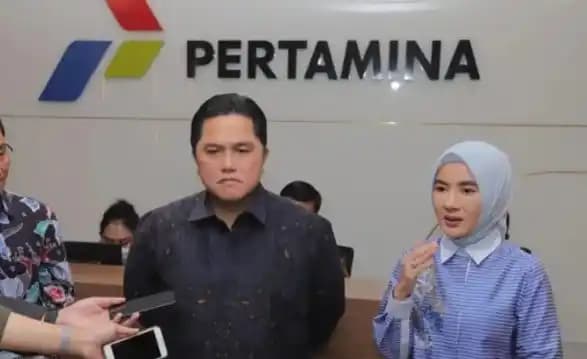Erick Thohir Copot Dirut Pertamina Nicke Widyawati