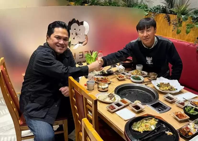 erick thohir-shin tae yong