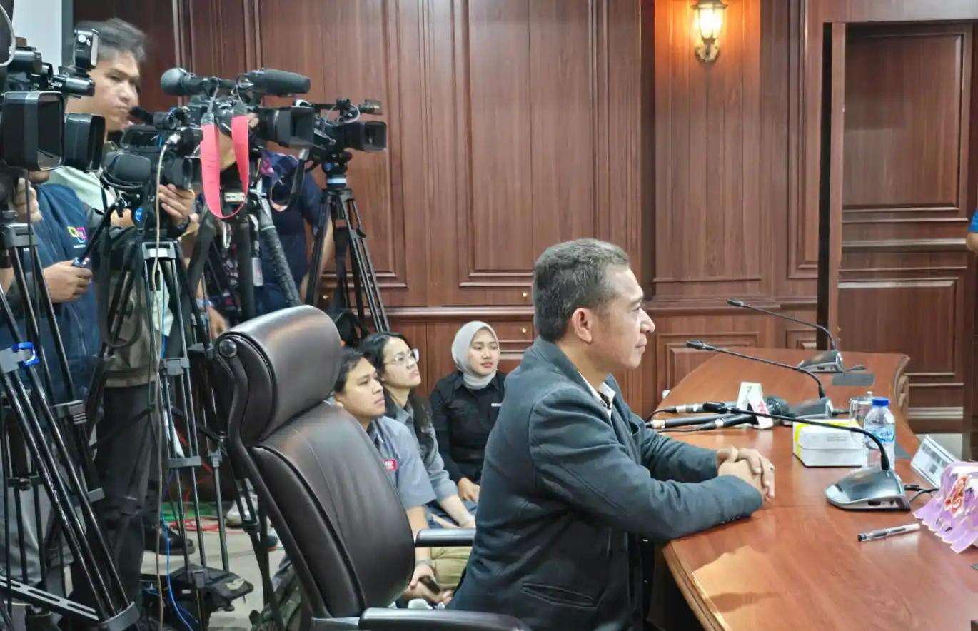 Erwin Siregar saat memberikan kesaksian dalam sidang MKD DPR.  (Dok. MI)