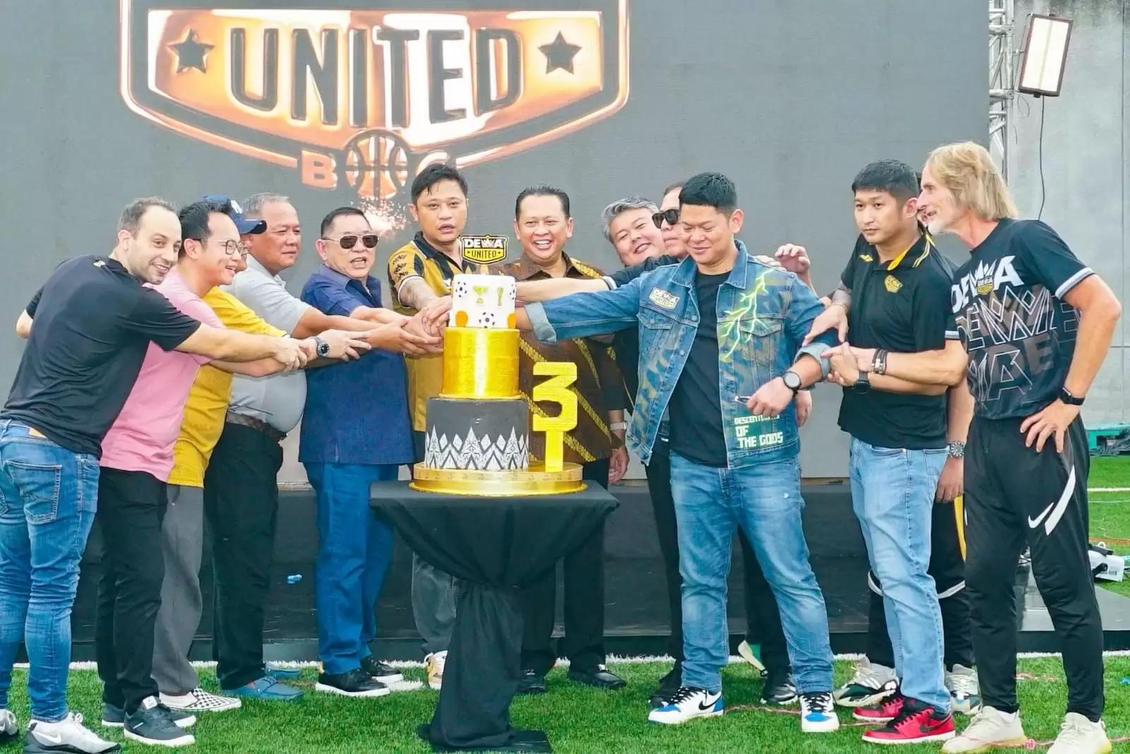 HUT Club Dewa United, Bamsoet Apresiasi Kiprah Peningkatan Prestasi Sepak Bola Nasional