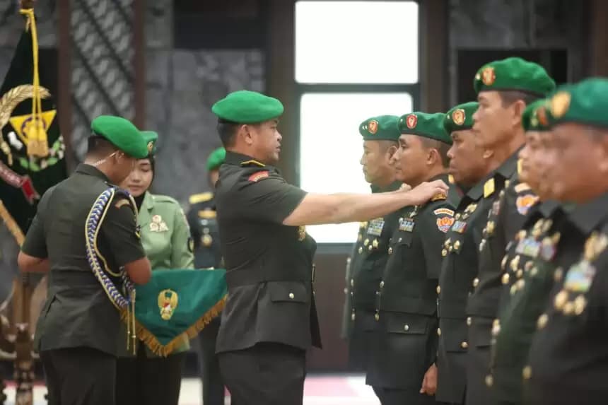 KSAD Jenderal Maruli Rotasi Sejumlah Perwira Tinggi, Berikut Rinciannya