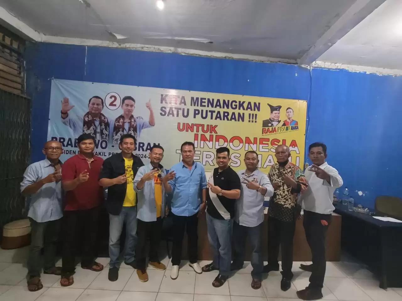 Raja Pra8u Raka Optimis Prabowo-Gibran Menang Satu Putaran Pilpres 2024