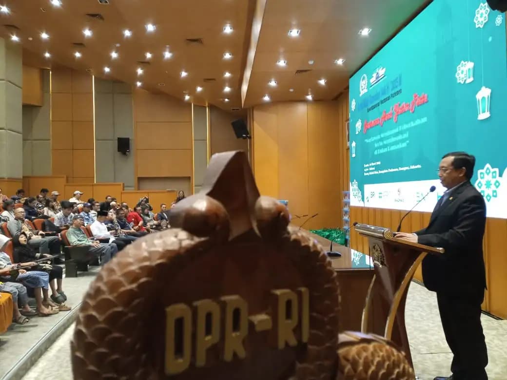 KWP Bersama DPR Berbagi Tali Kasih (Foto: MI/Jiani)