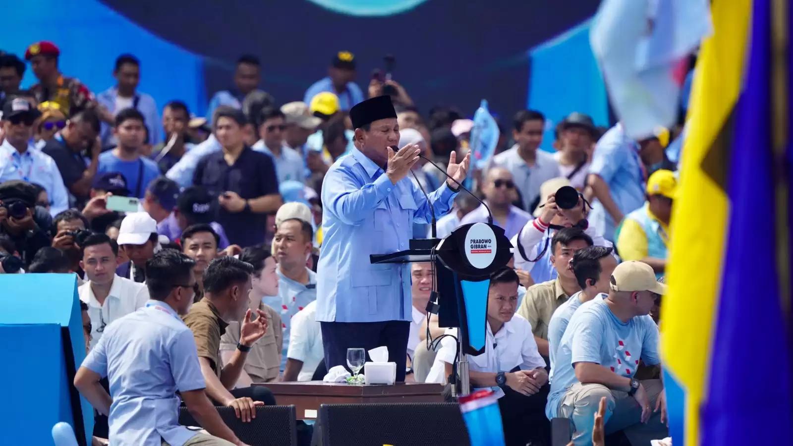 Prabowo Ingatkan Pendukung, Jangan Mau Diadu Domba Oleh Bangsa Asing