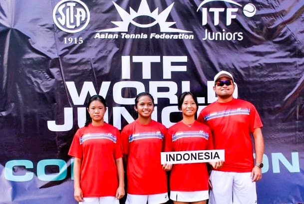 Timnas U14 Putri Juarai Prakualifikasi World Junior Tennis Colombia