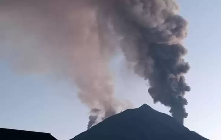 1.172 Warga di Wulanggitang Flores Timur Terdampak Erupsi Lewotobi