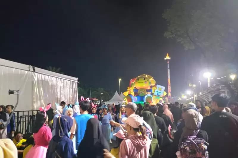 Jelang Pergantian Tahun, Pengunjung Monas Tembus 127 Ribu Orang