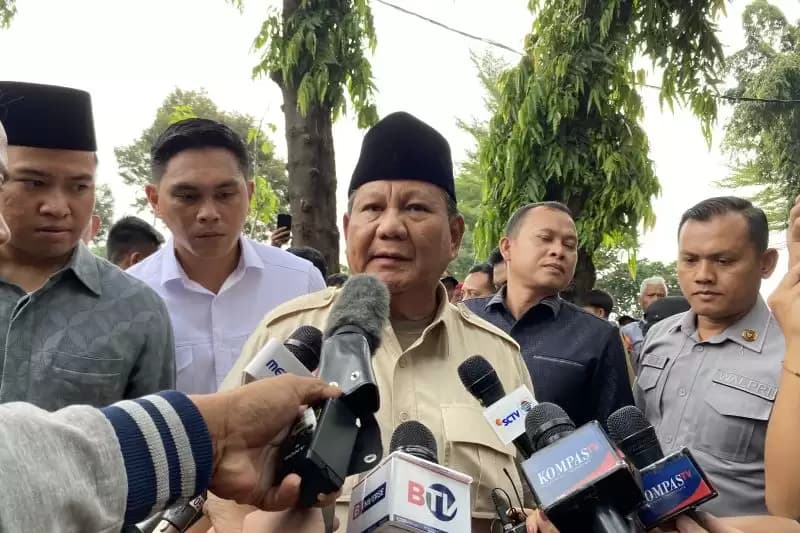 Soal Pertemuan dengan Jokowi, Prabowo: Kegiatan Pribadi