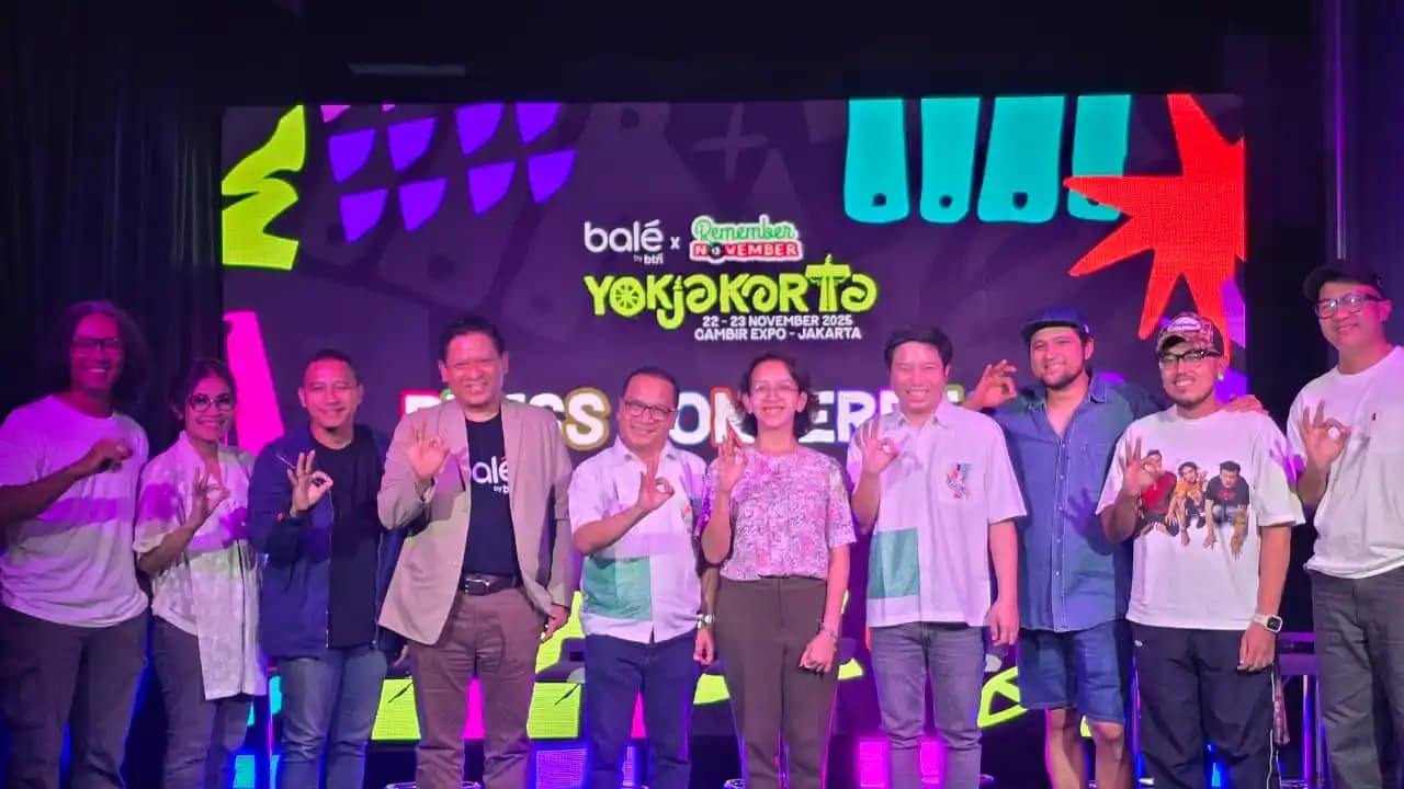 Festival Remember November Yokjakarta Hadirkan Sheila on 7, BTN Fasilitasi Tiket Digital