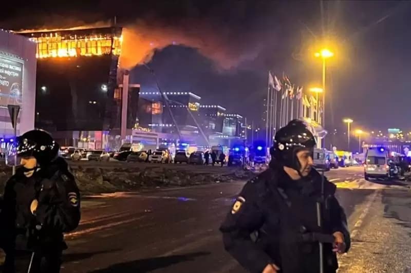 Serangan di Gedung Konser Moskow, 60 Orang Tewas