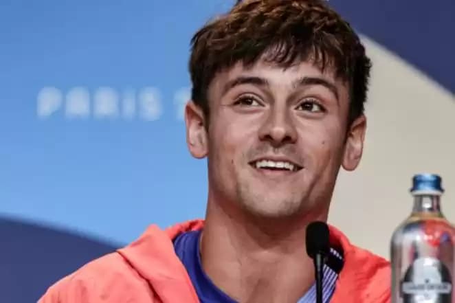 Foto Atlet loncat indah Inggris Tom Daley