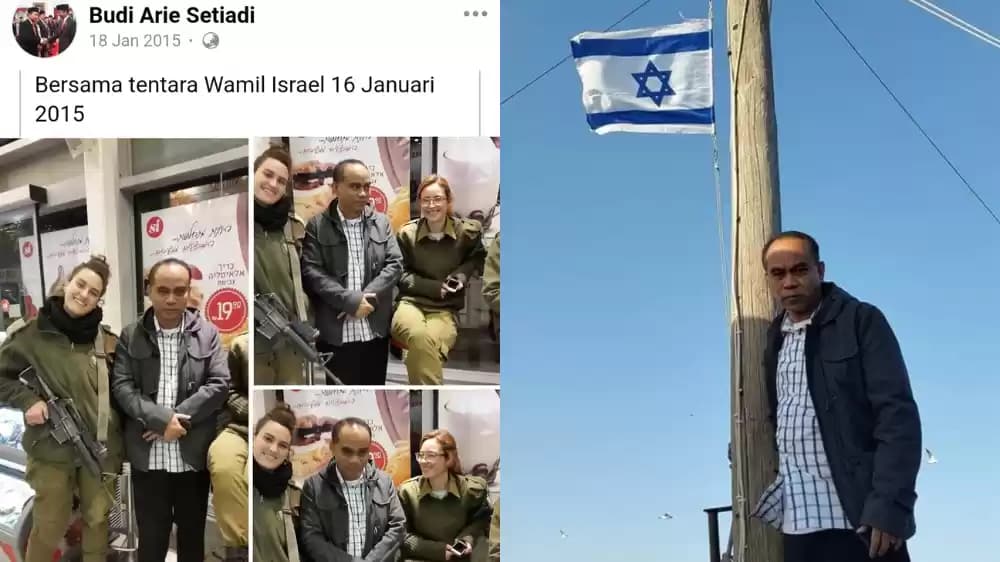 Foto Budi Arie Setiadi Bareng Tentara Israel Beredar