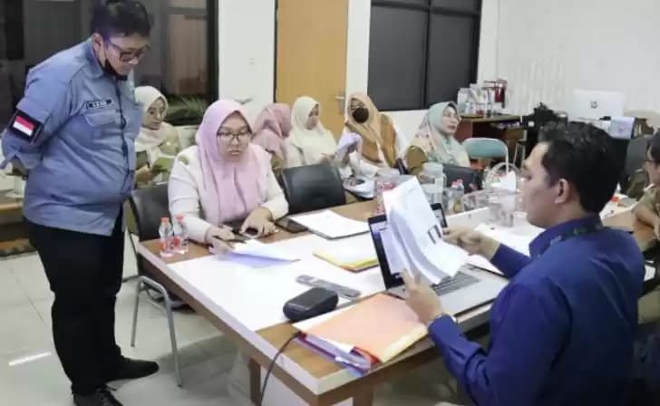 Foto Detik detik Pemeringkatan PPID Pelaksana Di Kota Bekasi