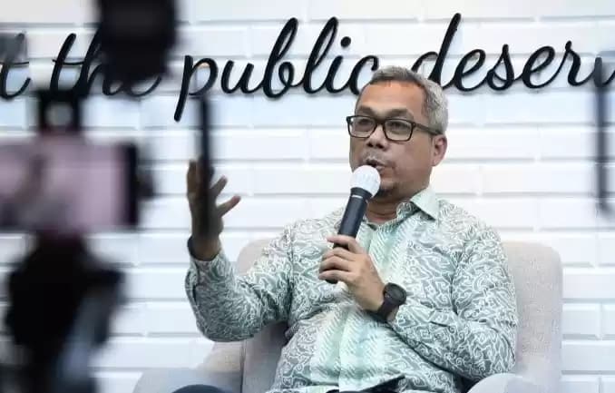 Foto Direktur Jenderal Informasi dan Komunikasi Publik Kemenkominfo Usman Kansong