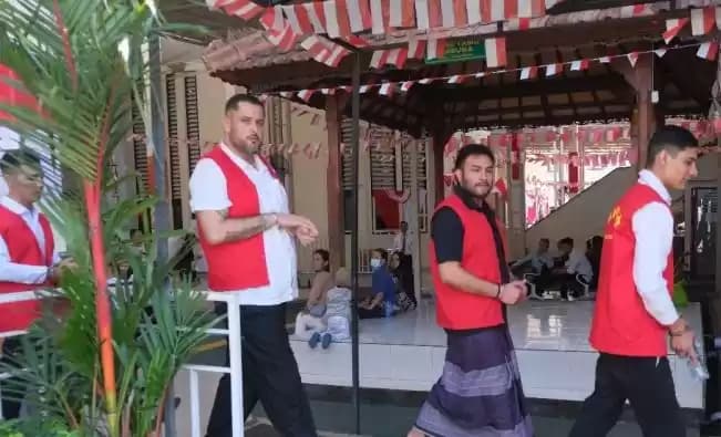 Foto Empat WNA Meksiko PElaku Penembakan