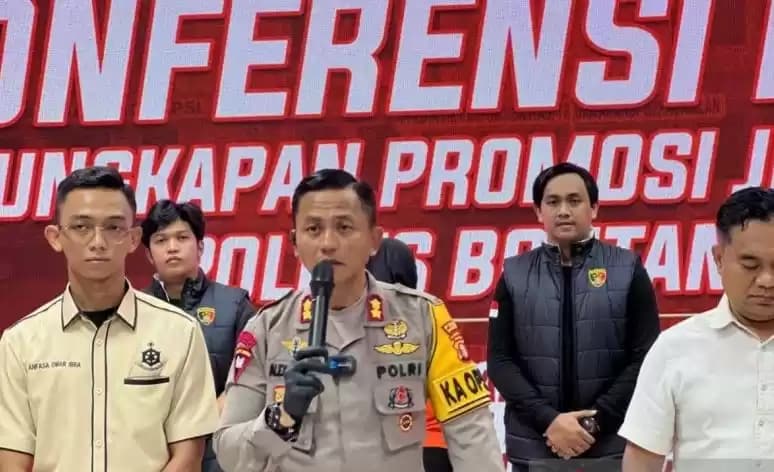 Foto Kapolres Bontang AKBP Alex Frestian Lumban Tobing