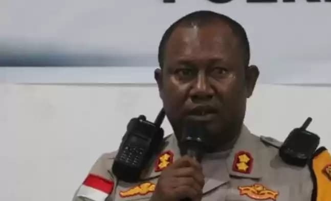 Foto Kapolres Jayapura AKBP Umar Nasatekay