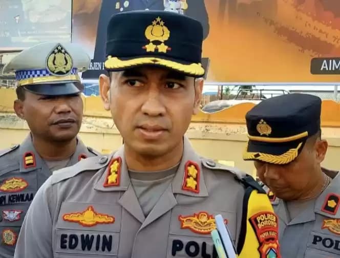 Foto Kapolres Sorong, AKBP Edwin Parsaoran
