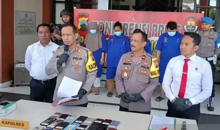 Foto Kapolres Temanggung AKBP Ary Sudrajat, Komplotan Copet